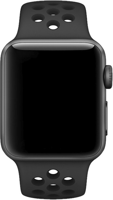 Смарт-часы Apple Watch 3 Nike+ Aluminum, 38 мм, Серый космос, Sport Band детальное изображение - 3