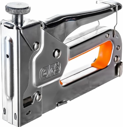 Скобозабиватель ручной Sturm 1071-01-06 регулируемый, со скобами (53) 200шт. детальное изображение - 2