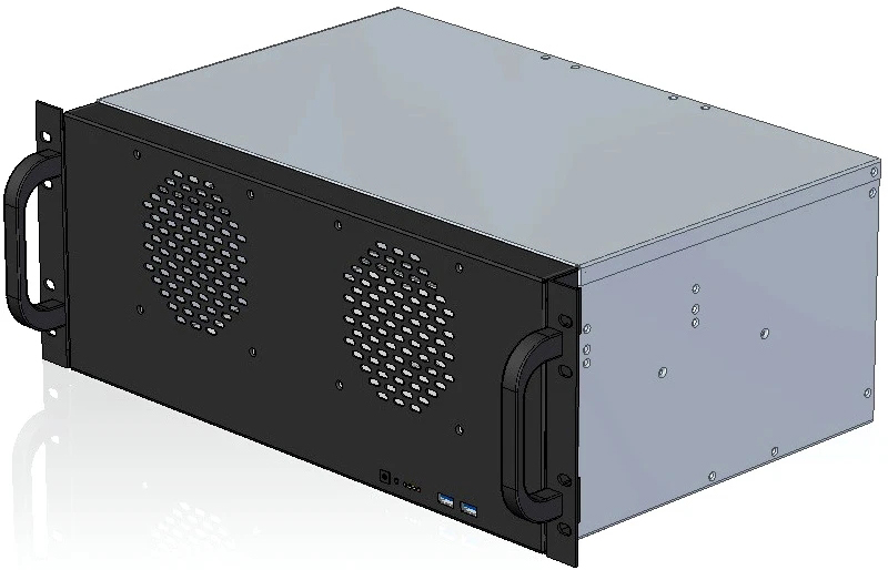 Серверный корпус Procase 4U350-08, без БП, Черный детальное изображение - 4