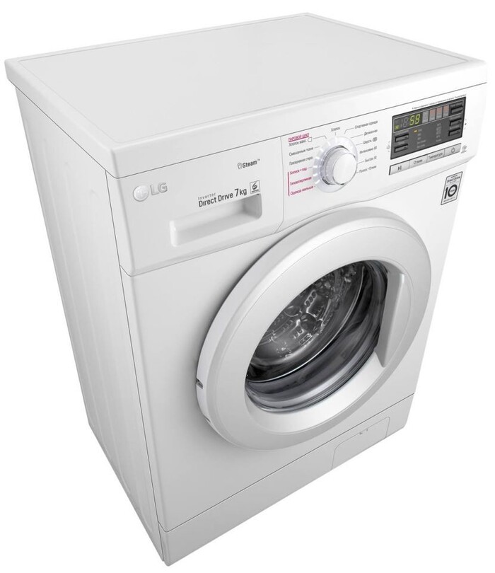 Стиральная машина LG F1296HDS0, Белый №3