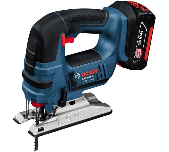 Аккумуляторный лобзик Bosch GST 18 V-LI 0.601.58J.305, 18 В, 23 мм, 180 Вт детальное изображение - 1