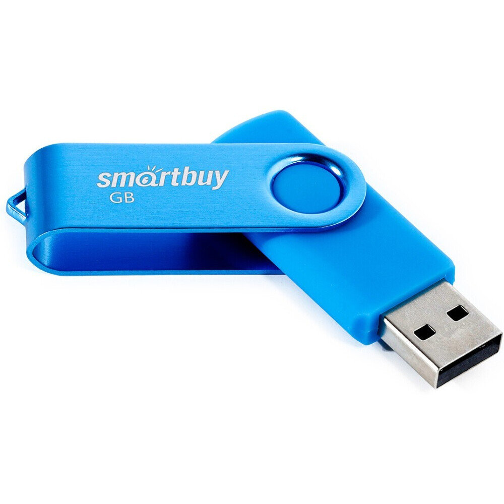 USB Flash накопитель SmartBuy Twist (SB032 ГБ2TWB) 32 ГБ, синий детальное изображение - 1