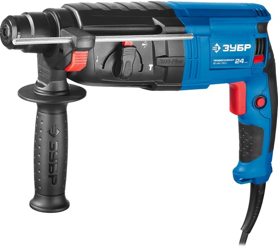 Перфоратор ЗУБР Профессионал SDS Plus ЗП-24-750 К, 750 Вт, 2,6 Дж, 0-4500 уд/мин детальное изображение - 1