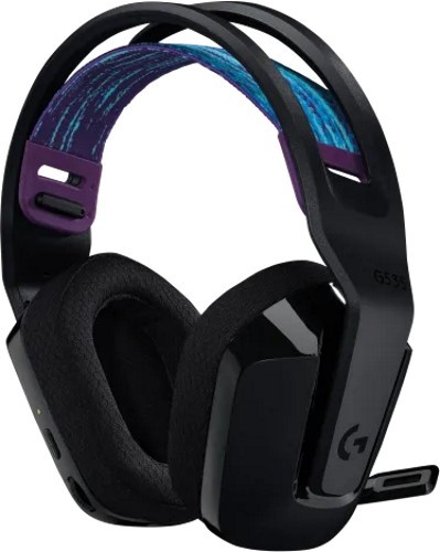 Игровые наушники Logitech G535 Lightspeed, Черный детальное изображение - 2