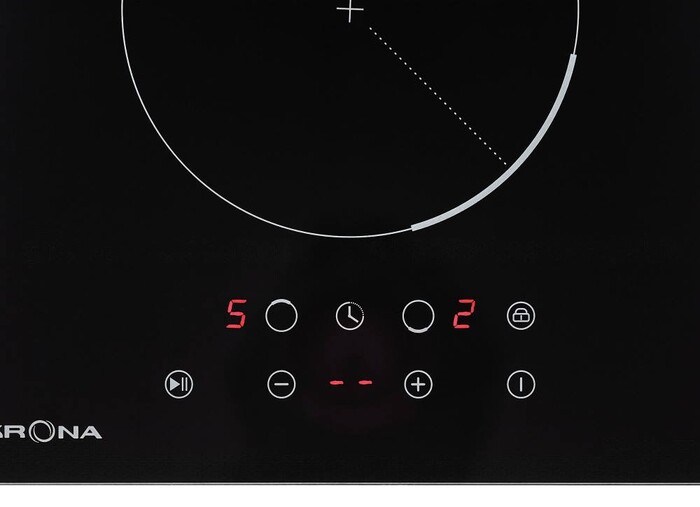 Варочная поверхность Krona PIASTRA 30 BL, Черный №4