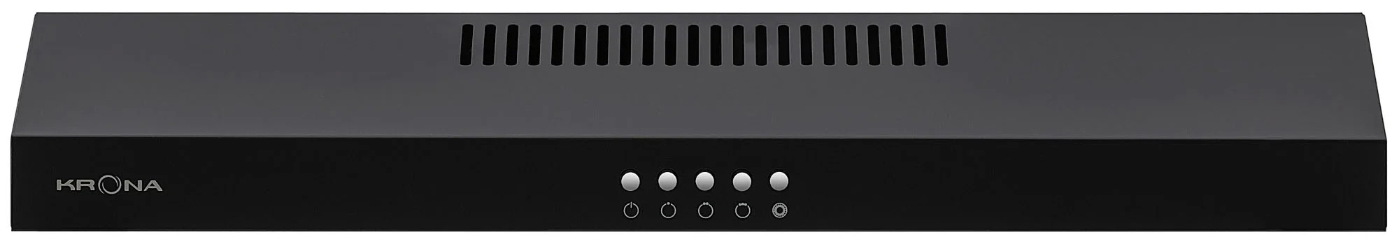 Вытяжка Krona ERMINA 600 black PB, Черный детальное изображение - 3