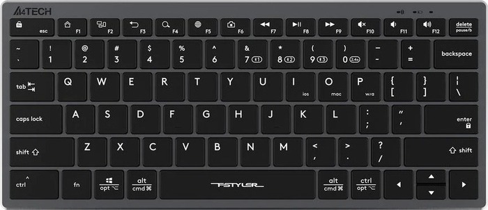 Клавиатура A4Tech FBX51C, Серый №6