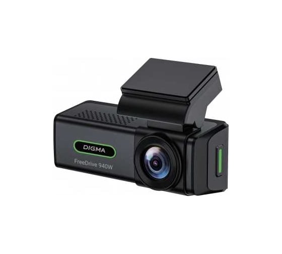 Видеорегистратор DIGMA FreeDrive Allwinner 940W, 3840х2160 dpi, MicroSD, 256 ГБ, Черный детальное изображение - 5