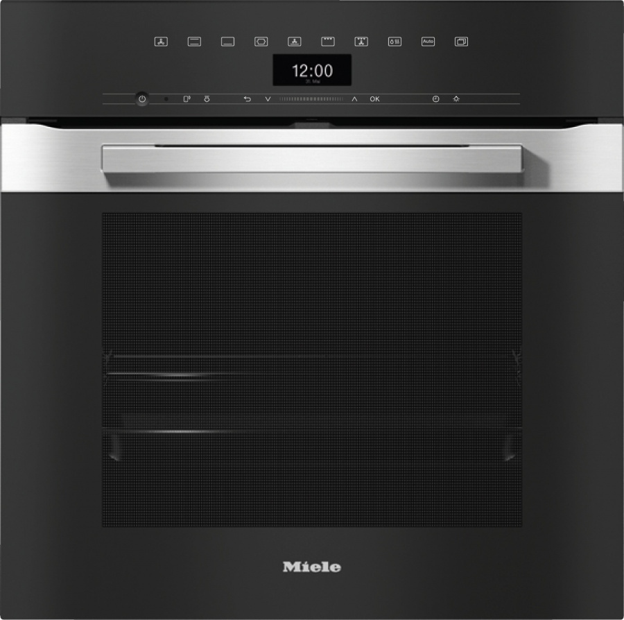 Духовой шкаф Miele H7460B OBSW, Черный обсидиан детальное изображение - 2