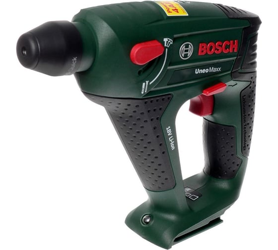 Аккумуляторный перфоратор Bosch Uneo Maxx (без АКБ и ЗУ), 0.6 Дж, 5000 уд/мин детальное изображение - 1