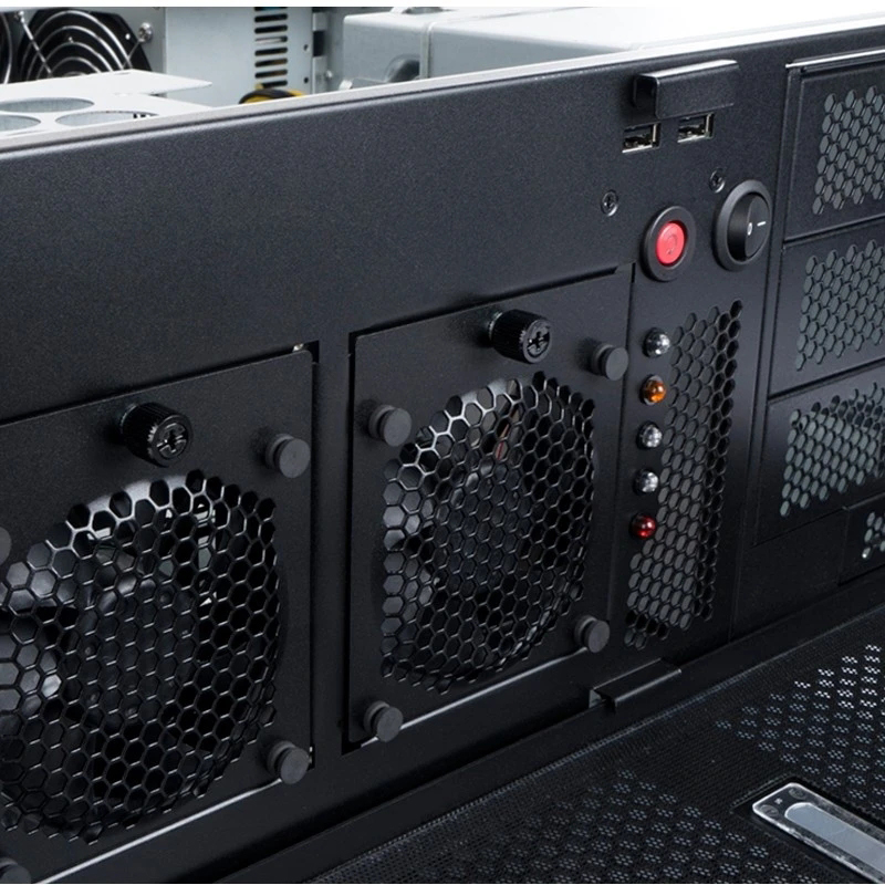 Серверный корпус InWin IW-R400-01N (6131851), без БП, Черный детальное изображение - 6