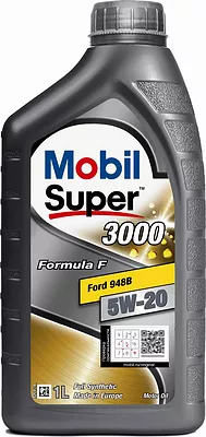 Моторное масло Mobil Super 3000 Formula F 5W-20, 152866, 1 л  детальное изображение - 1