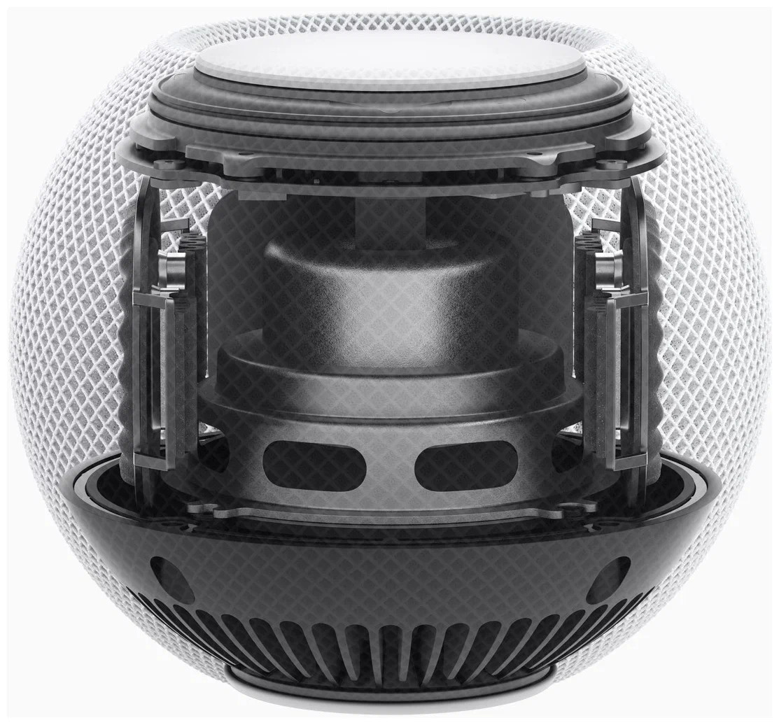 Умная колонка Apple HomePod mini (без часов), Белый детальное изображение - 4