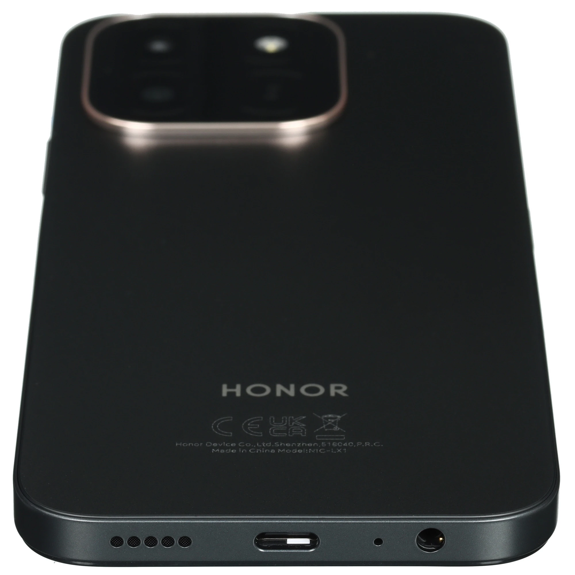 Смартфон Honor X6c 6/128 ГБ, Полночный черный, Dual nano SIM детальное изображение - 5