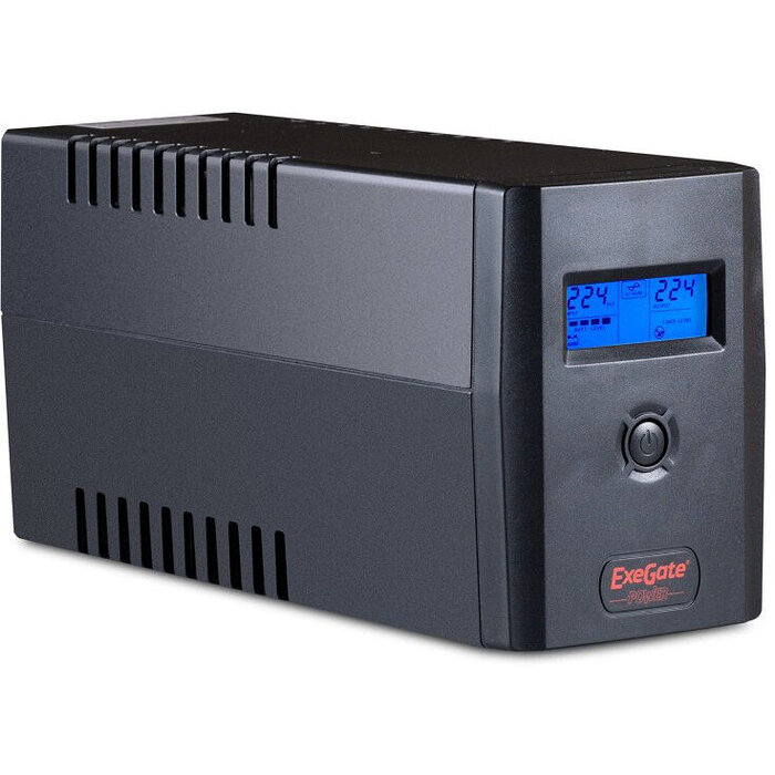 ИБП ExeGate Power Smart ULB-650.LCD.AVR.4C13 №2