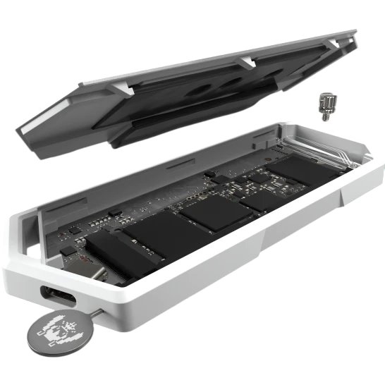 Внешний корпус для SSD M.2 ASUS ROG Strix Arion Hatsune Miku Edition, Белый детальное изображение - 6