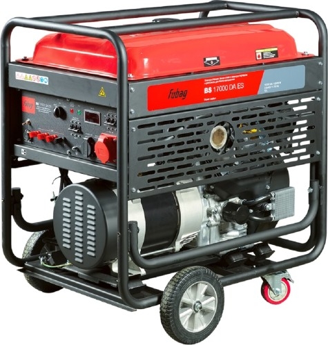 Генератор бензиновый FUBAG BS 17000 DA ES 641058, 15 кВт, Красный детальное изображение - 2