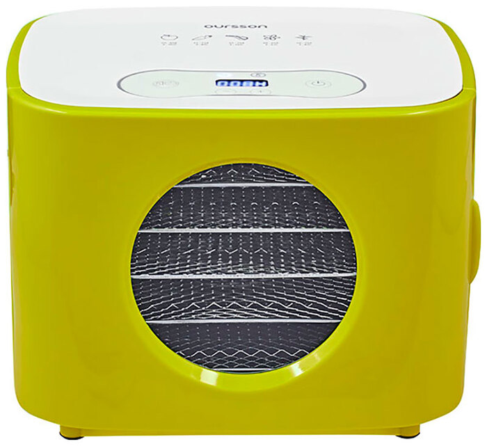 Сушилка для овощей Oursson DH5000D, 300 Вт, Зеленое яблоко №1