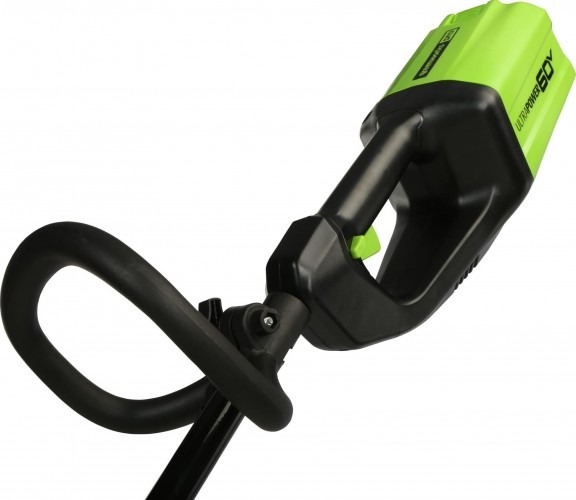 Снегоуборщик (электролопата) аккумуляторный Greenworks GD60SS 60V, без АКБ и ЗУ 2602607, 60 В, 1400 Вт, Зеленый/Черный детальное изображение - 6