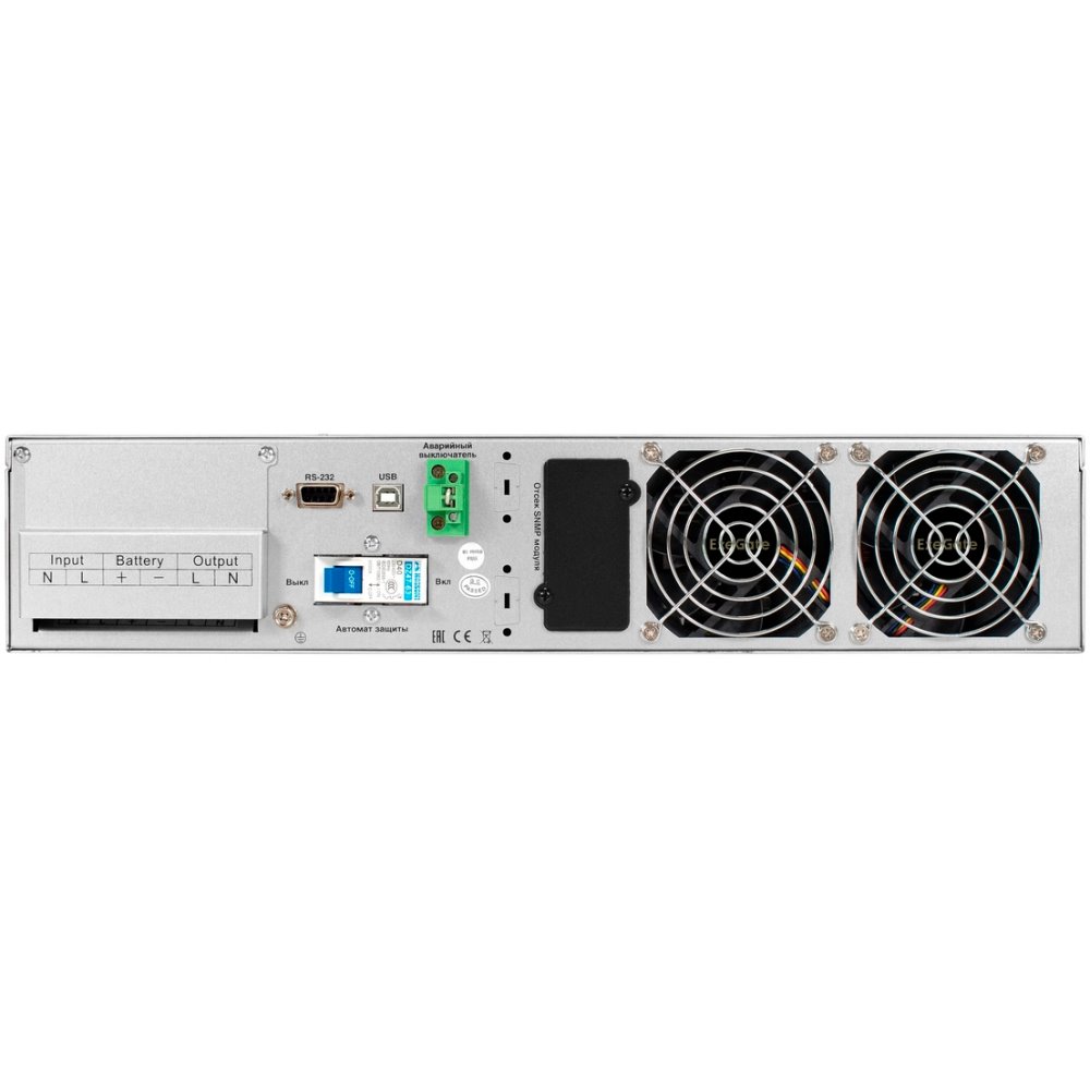 ИБП ExeGate PowerExpert ULS-575-6kVA.LCD.AVR.T.USB.RS232.SNMP.2U детальное изображение - 3