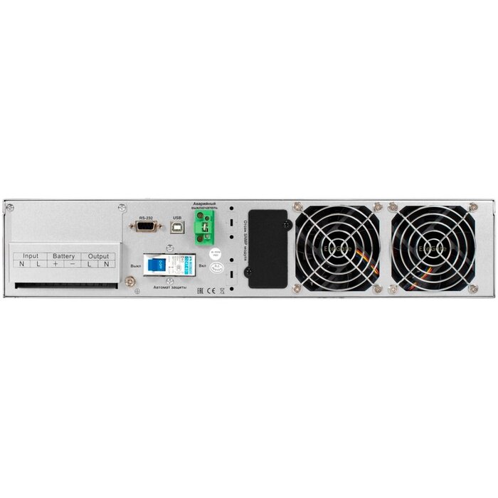 ИБП ExeGate PowerExpert ULS-575-6kVA.LCD.AVR.T.USB.RS232.SNMP.2U №3