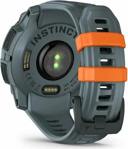 Смарт-часы Garmin Instinct 3 Solar, 45 мм, Серый детальное изображение - 2