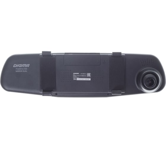 Видеорегистратор DIGMA FreeDrive 303 MIRROR DUAL, 2-х канальный, 1920x1080 Full HD dpi, MicroSD, 32 ГБ, Черный детальное изображение - 2