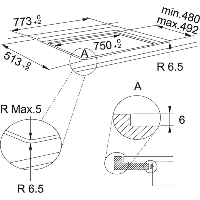 Индукционная варочная панель Franke FSM 804 I B BK, Черный №3