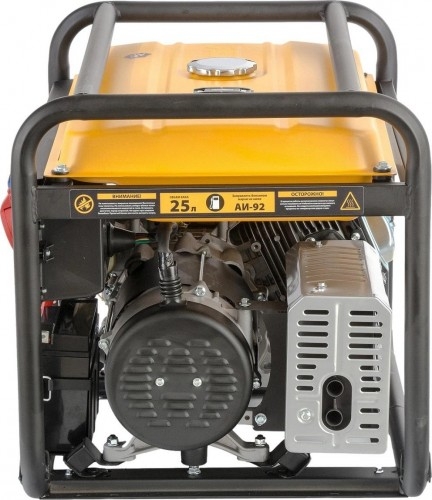 Генератор бензиновый Denzel PS 90 ED-3 946944, 7 кВт, Желтый детальное изображение - 10