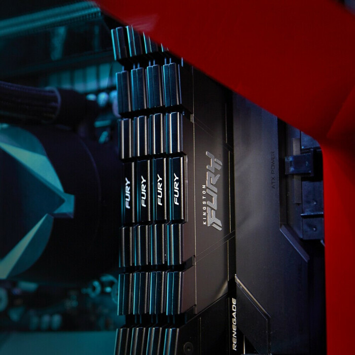 Оперативная память Kingston Fury Renegade DDR4 3600MHz, KF436C16RB2K4/32, 4x8 Гб KIT, 32 Гб №4