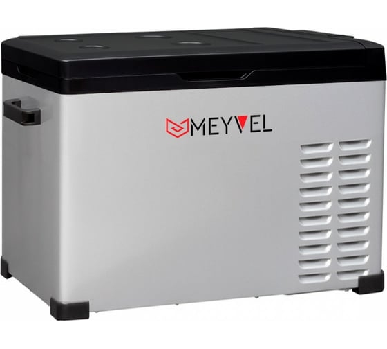 Автомобильный компрессорный холодильник Meyvel AF-B50, 970020, 12/24 В, Серебристый детальное изображение - 1