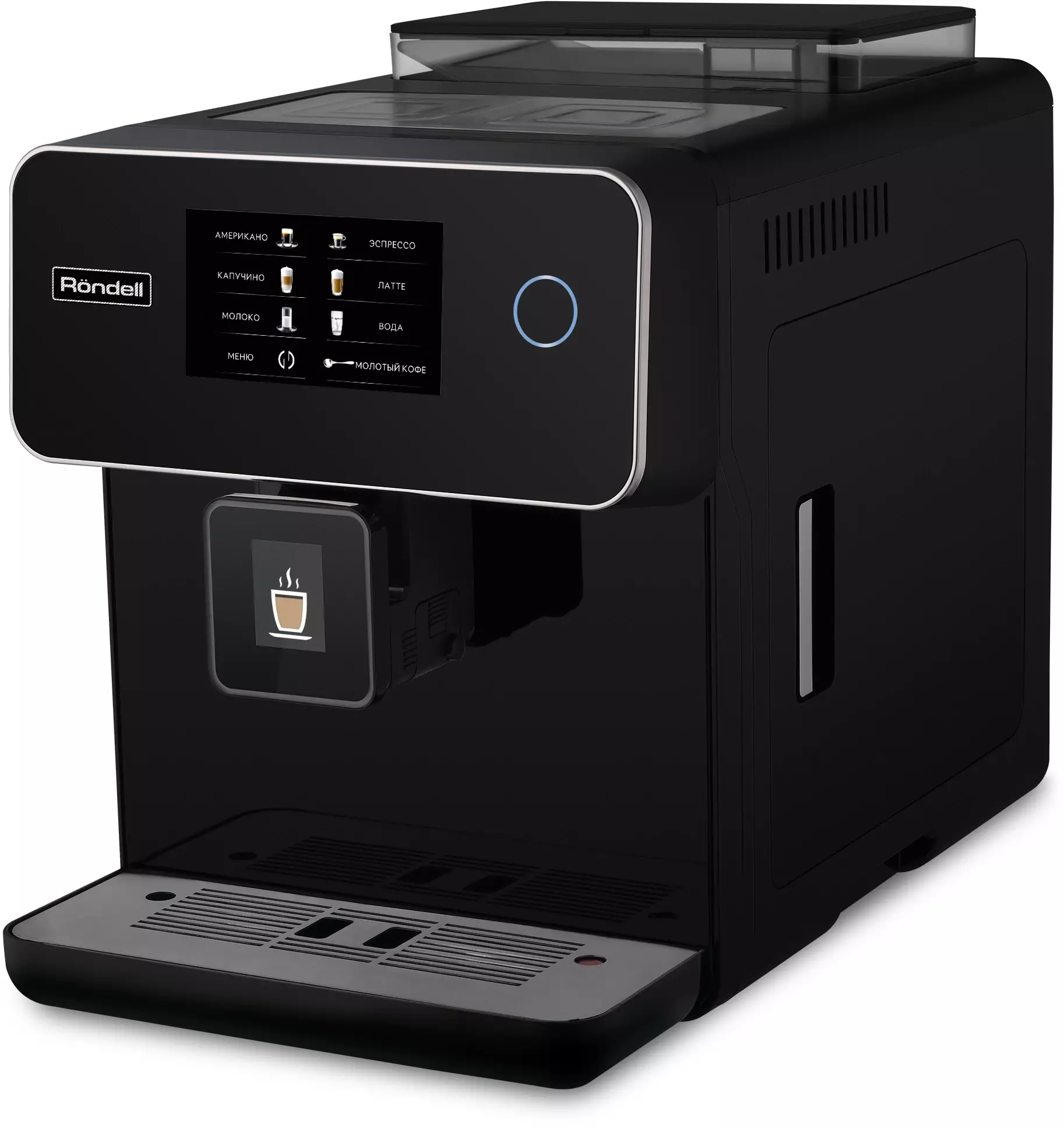 Кофемашина Rondell RDE-1114, Черный детальное изображение - 1