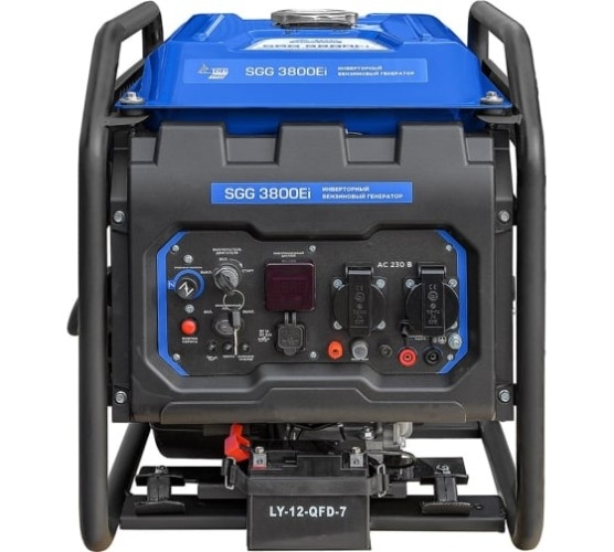 Генератор бензиновый ТСС SGG 3800Ei 060046, 3.6 кВт, Синий детальное изображение - 2