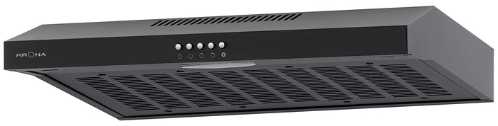 Вытяжка Krona ERMINA 600 black PB, Черный №4