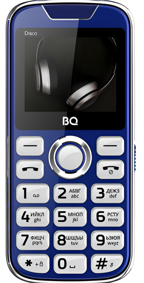 Мобильный телефон BQ 2005 Disco, 32 Мб, Синий, Dual mini-SIM детальное изображение - 2