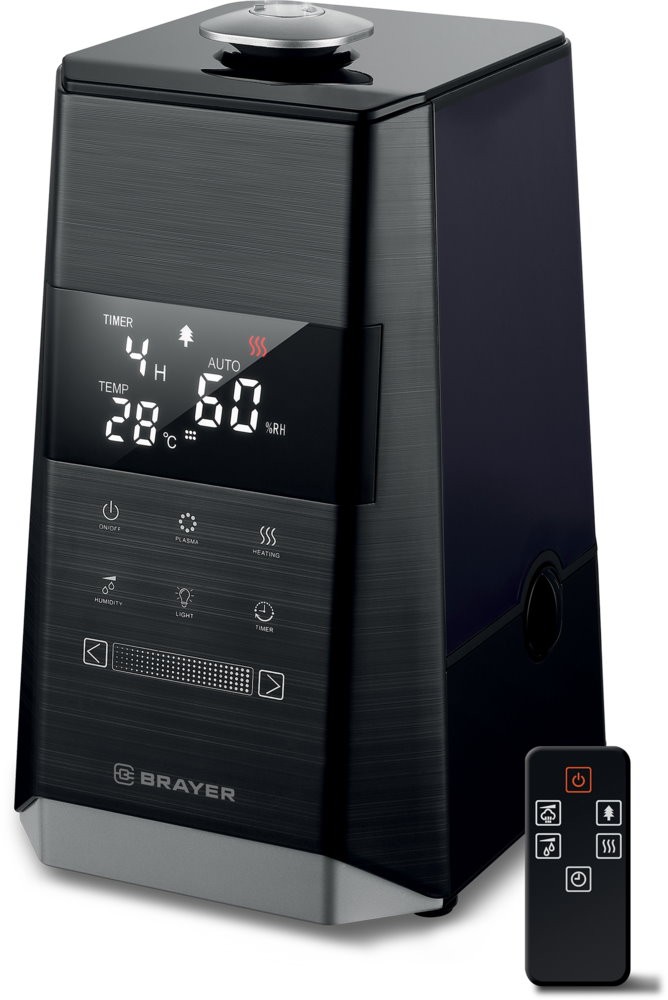 Увлажнитель воздуха Brayer BR4704, Черный детальное изображение - 4