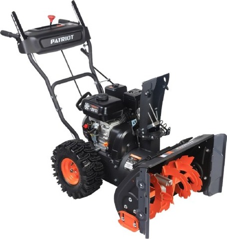 Снегоуборщик бензиновый Patriot PS 603 426108603, 7 л.с., 5150 Вт, Серый/Оранжевый детальное изображение - 12