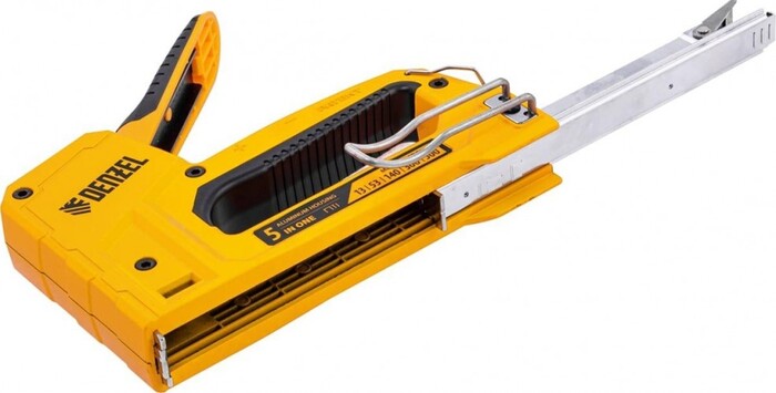 Скобозабиватель ручной Denzel тип 53 и 13, 6-14мм, тип 140, 10-14мм, тип 300, 15мм, тип 500, 15мм 40215 №5