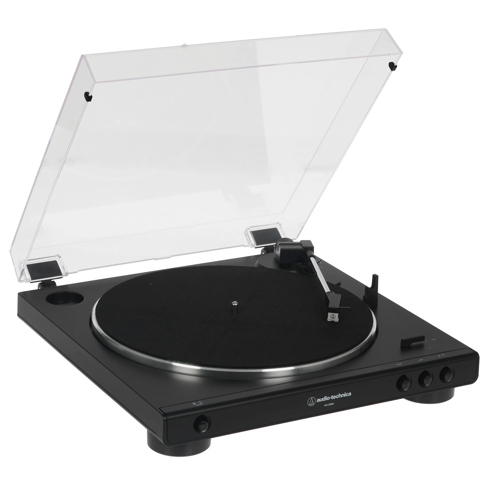 Проигрыватель винила Audio-Technica AT-LP60XBK, Черный детальное изображение - 7