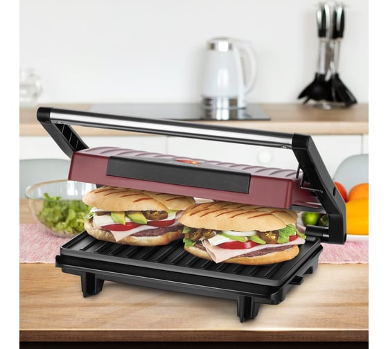 Бутербродница KITFORT КТ-3639, Черный детальное изображение - 3