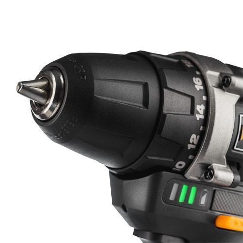 Аккумуляторная дрель-шуруповерт RUNTEC PRO RT-ID122, 18 В, 45 Нм, 2 А·ч детальное изображение - 2