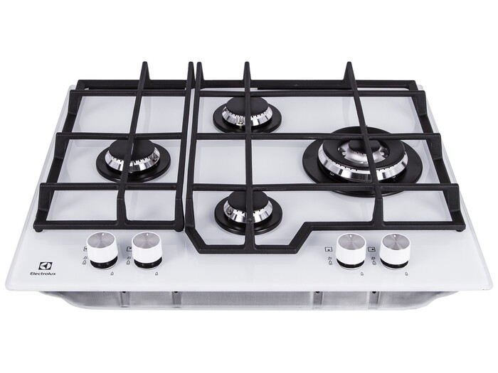 Газовая варочная панель Electrolux GME 363 NV, Белый №2