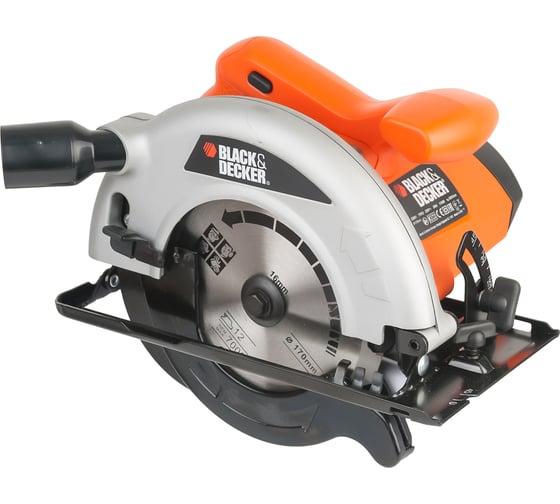 Дисковая пила BLACK&DECKER CD 601 А, 170 мм, 5000 об/мин, 1100 Вт детальное изображение - 1