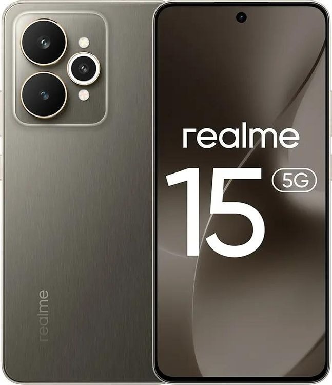 Смартфон Realme 15 12/256 Гб, Черный металл, Dual nano-SIM детальное изображение - 1