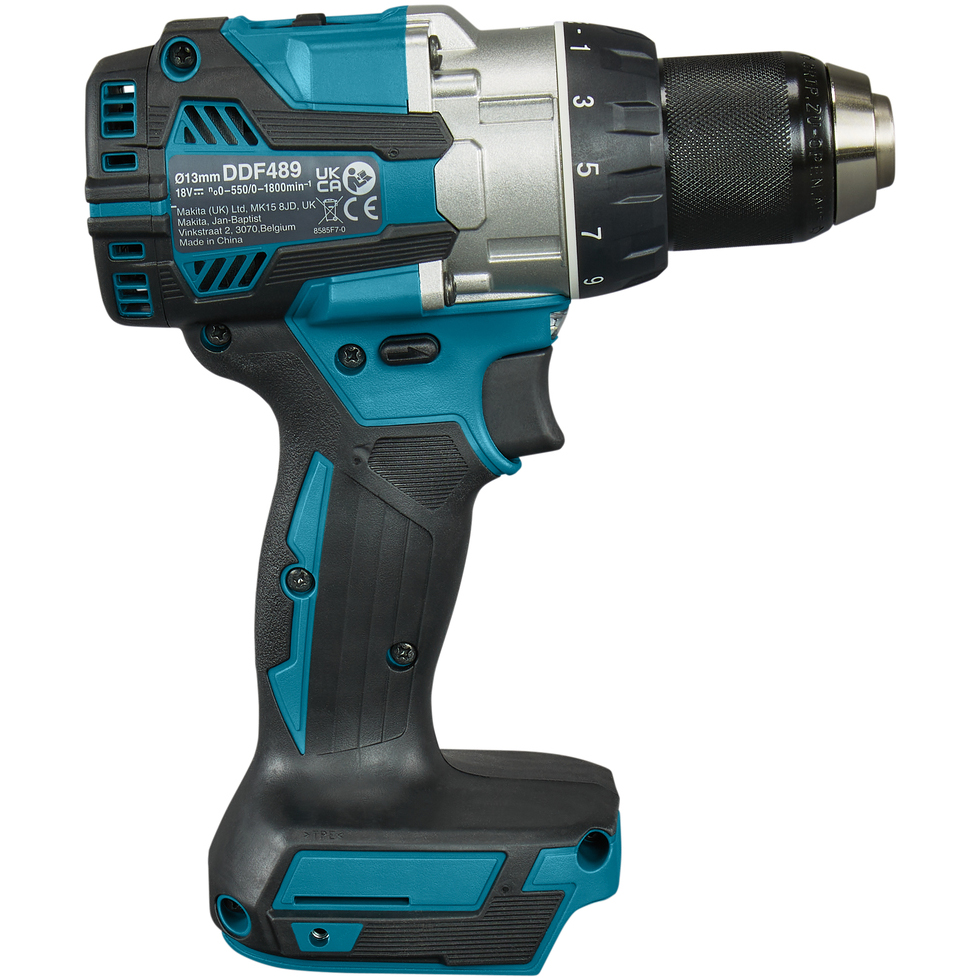 Аккумуляторная дрель-шуруповерт Makita DDF489Z, 18 В, 73 Нм, б/а  детальное изображение - 2