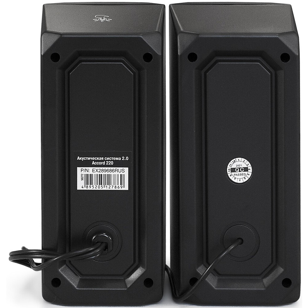 Колонки ExeGate Accord 220, Черный детальное изображение - 3