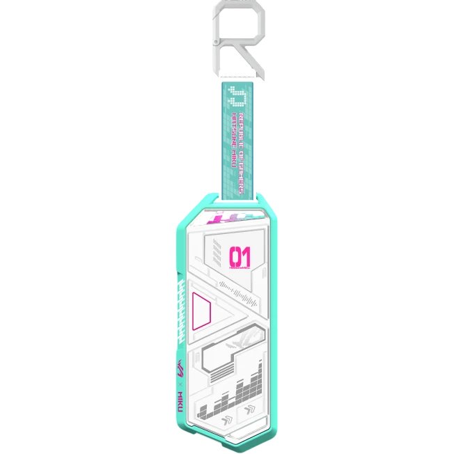 Внешний корпус для SSD M.2 ASUS ROG Strix Arion Hatsune Miku Edition, Белый детальное изображение - 8