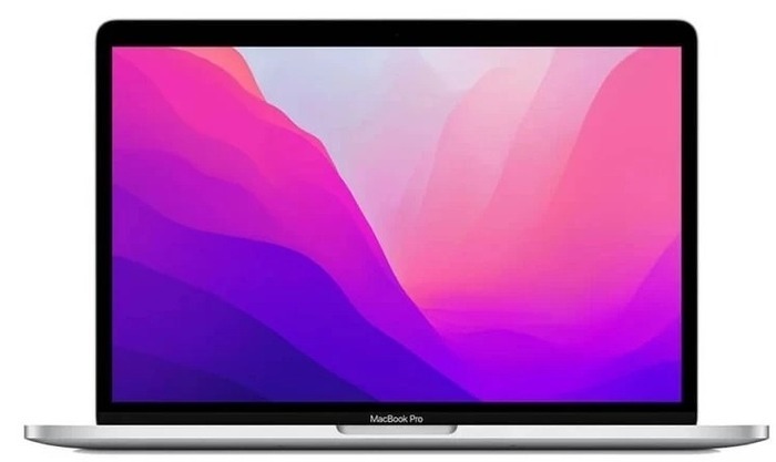 Ноутбук Apple MacBook Pro 13 2022, RAM 8 ГБ, Серебристый, SSD 256 ГБ, Apple graphics 10-core детальное изображение - 1