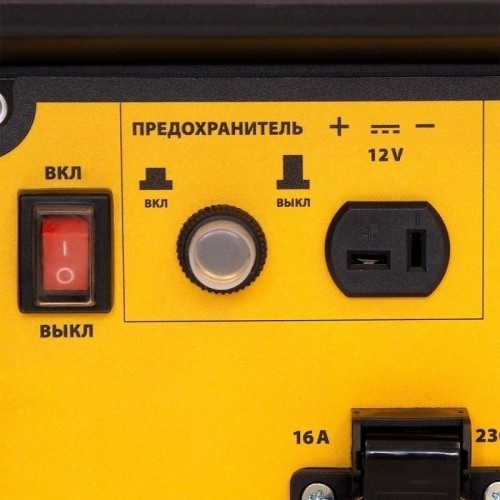 Генератор бензиновый Denzel GT-2500iF 94704, 2.2 кВт, Желтый детальное изображение - 9