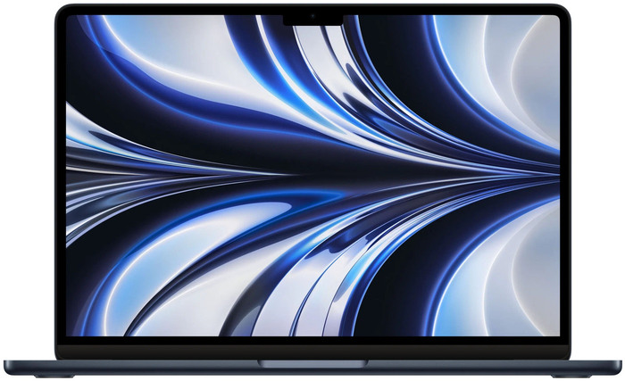 Ноутбук Apple MacBook Air 13 2022, RAM 16 ГБ, Полуночный черный, SSD 256 ГБ, Apple graphics 8-core №1